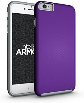 iPhone 7 Case, intelliARMOR Apple Sentry Series [Purple] Ultra Rugged - The Smarter iPhone Case