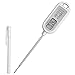 MeasuPro Professional Instant Read Food Thermometer, IPX7 Waterproof Digital Cooking Thermometer, Thermofast Internal Meat Thermometer w/ Hold Function and Calibration Capability, Stainless Steel