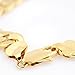 FOLLOWMOON Cool Heavy 18K Gold Plated Mens Necklace Chain Link Jewelry 24