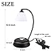 EricX Light Candle Warmer Lamp with Dimmer Switch, Include 3 Replacement GU10 35W Halogen Bulbs, Antique Black