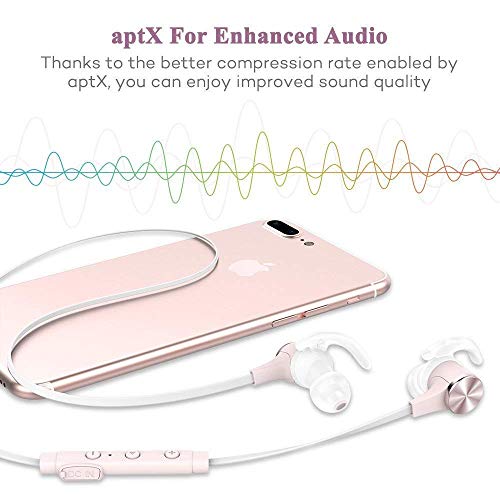 image for Bluetooth Headphones TaoTronics Wireless 5.0 Magnetic Earbuds Snug Fit