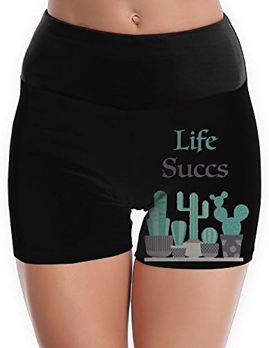 VfepoE99 Life Succs Women Workout Running Yoga Sports Pants Yoga Shorts