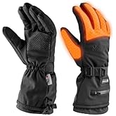 THAW Rechargeable Heated Gloves | 3 Heat Modes, Up to 8 Hours, Touchscreen Compatible, Insulated, Water-Repellent, Adjustable