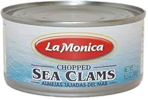 LA MONICA Chopped Sea Clams (LaMonica) 6.5oz (184g)