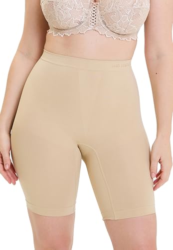 Sans Complexe - Modèle Slimmers - Short Anti-frottement Taille Haute - Femme - 42/44 - Skin