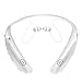 LG Electronics Tone Pro HBS-770 Stereo Bluetooth Headphones White (Renewed)