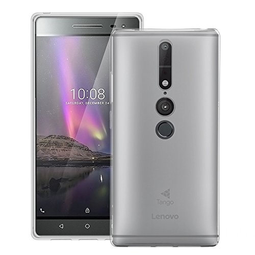 Lenovo Phab 2 Pro Case, AVIDET Shock-Absorption, Anti-Scratch Soft Gel TPU Silicone Case Cover for Lenovo Phab 2 Pro (Transparent)