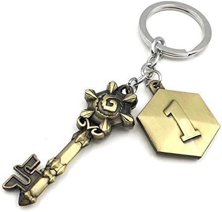 Amazon ハースストーン Hearthstone ライトフォージの鍵キーホルダー 闘技場12win ハースストーン グッズ ゴールド アニメ 萌えグッズ 通販