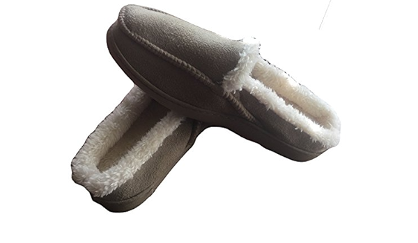 black series memory foam slippers
