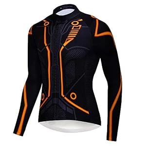 logas Road Cycling Jersey Men Lightweight MTB Clothing Long Sleeve Bicycle Top