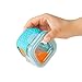 OXO Tot Glass Baby Blocks Food Storage Containers with Silicone Sleeves, Aqua, 4 oz