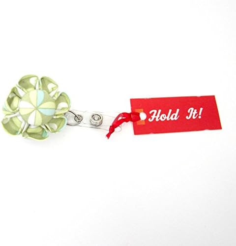 Modern Petal Flower Retractable Badge Reel Lanyard