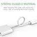 YouFu Iphone 8 adapter dongle headphone adapter 2A fast charging. Headphone splitter Supports the latest IOS systems. Charging and listening to music at the same time (no microphone function) (white)