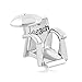 Charmed Craft The Beach Charms Chair Charms Summer Holiday Beads for Bracelets (Beach Chair)