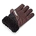Winter Snow, Ski, Snowboard, Cold Weather Gloves fashion outdoor Gloves for Men & Women (coffee)