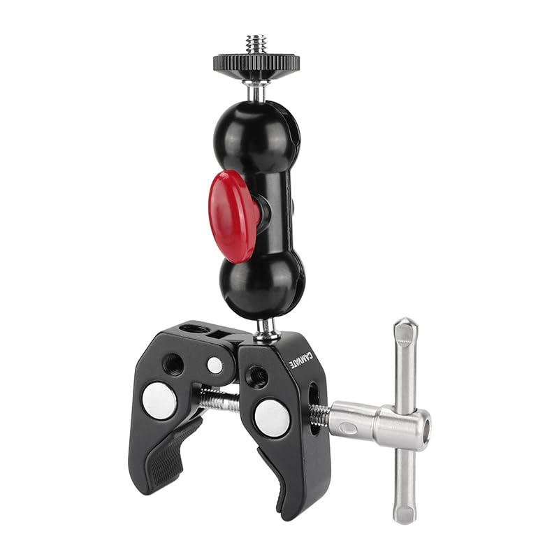 CAMVATE Pole Clamp Mount with Super Clamp and 360 degree Rotating for mini 7",8" Monitor