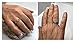 NANA Rope Mothers Ring 1 to 10 Simulated Birthstones in Sterling Silver or 10k White, Yellow or Rose Gold