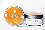 Lily's Touch Miracle Cream VERSION 2 Skin Whitening Anti-Aging Kojic Arbutin Cream SPF 30 with Stem Cell CUCUMBER SCENT- 50ml