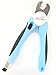 Love N Pets Dog Nail Clipper, Pet Nail Clipper, Built in Safety Guard – Durable Nail Clipper by All in Plus – Rubber Grip, Stainless Steel Cutter, Nail File.
