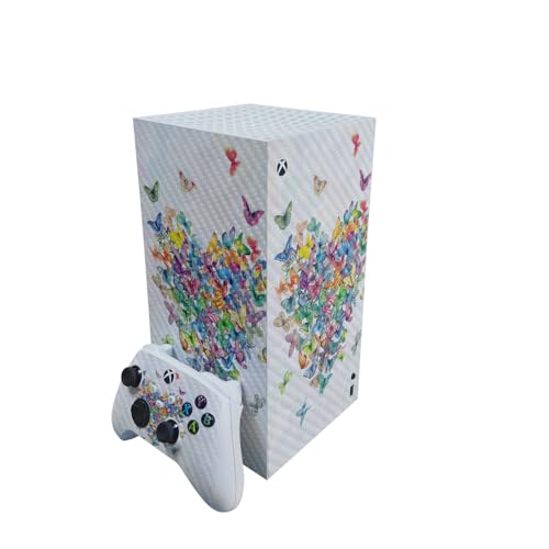 Carbon Fiber Gaming Skin Compatible with Microsoft Xbox Series X Digital Editio…