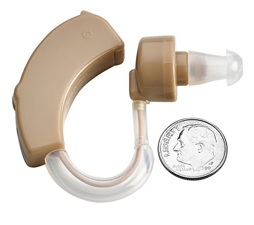 MEDca BTE Behind The Ear Sound Amplifier Super Mini Size Sound Enhancer for Better Hearing (Pair)