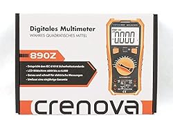 Crenova 890Z Digital Multimeter, 6000 Counts TRMS