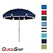 7.5 ft. Fiberglass Rib Commercial Grade Beach Umbrella with Ash Wood Pole