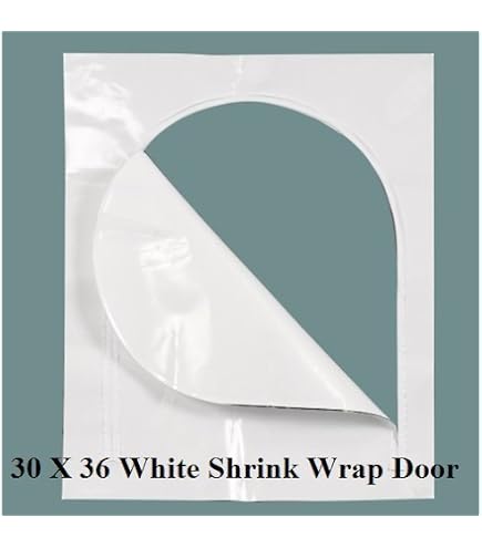 Dr. Shrink Marine Boat Shrink Wrap Zipper Access Door, 30x48 Clear, DS-3648C