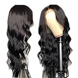 13x6 Deep Part 150% Density Lace Front Wigs Human Hair With Baby Hair Brazilian Body Wave Lace Wigs Pre-Plucked Hairline (20inch)