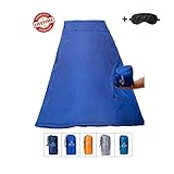 Monsilk Outdoors Sleeping Bag Liner – Compact Sleep Sack for Adults – Lightweight Travel & Camping Backpack Extra Eye Patch