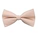 Vera Nuka Men's Solid Pre-tied Formal Tuxedo Bow tie
