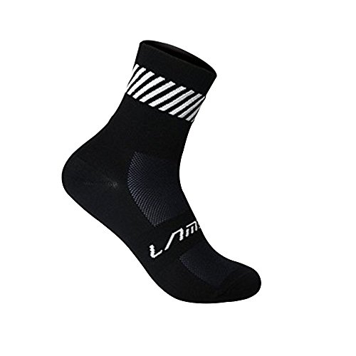 Compression Socks For Women and Men | Fits Most Wide Calfs - Great for Varicose Veins, Leather Riding Boots (Black, L)