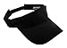 LAfashion101 Sun Sports Visor Hat Cap - Classic Cotton for Men Women (Black)
