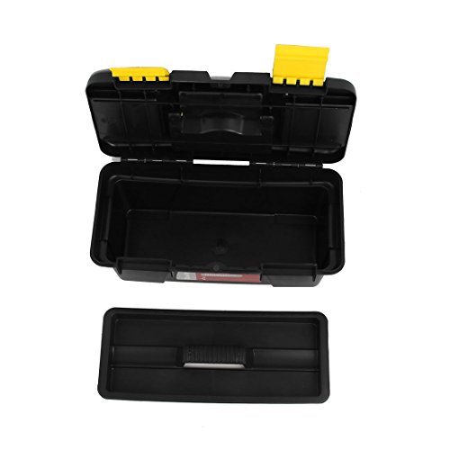 Aexit Hartplastik-Mehrzweck-Zweischichten-Schwarz-Gelb-Werkzeugkoffer (2642d77c90f216438e6fe80f0967c8f3) – Bild 4