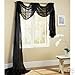 1 X Beautiful Elegant Voile Sheer Valance Scarf 37