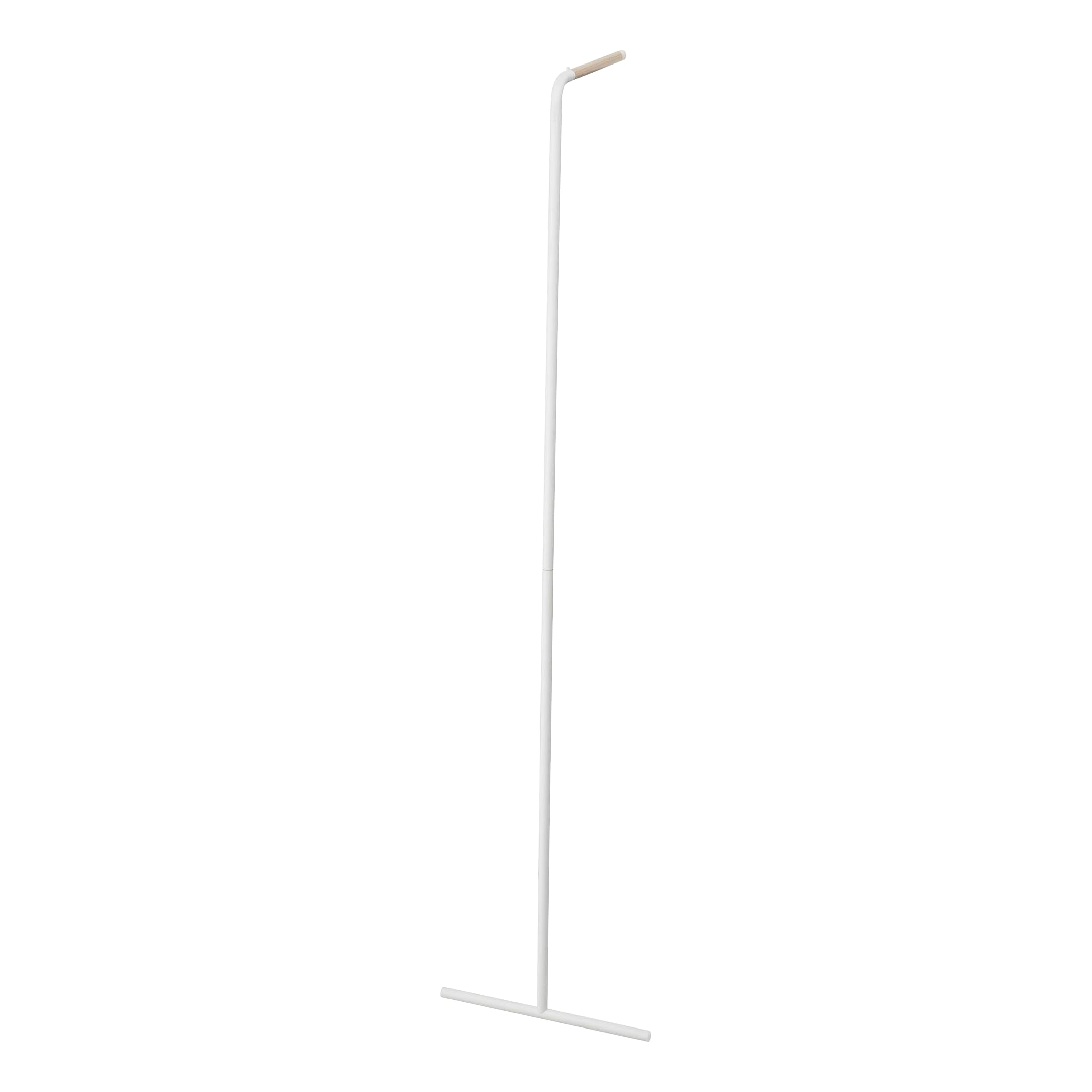 Yamazaki 7550 Slim Coat Hanger Rack, Tower, W 15.2 in (38.5 cm) x D 16.5 in (42 cm) x H 63.0 in (160 cm), White