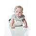 Bumkins Absorbent Cotton Chin Bib, Grey, 2-Count
