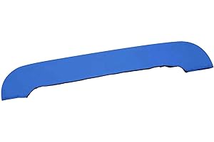 ATOCOVER Bimini Top Storage Boot Cover Boat Bimini Storage Bag 600D Polyester Canvas Sun Resist Pacific Blue 97"-103" Width U