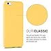 kwmobile Chic TPU Silicone Case for the Apple iPhone 6/6S in yellow matte