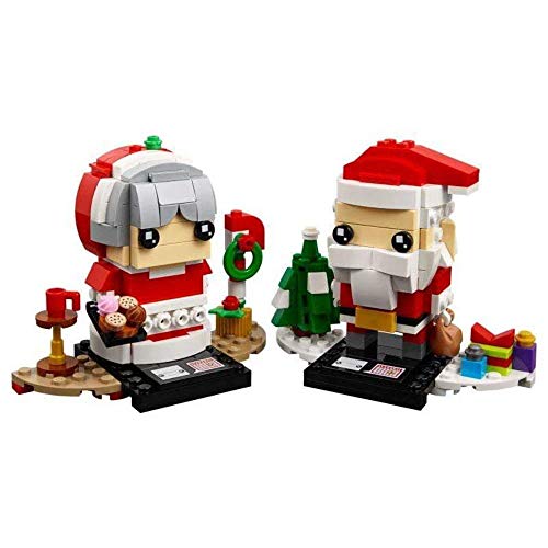 LEGO Herr und Frau Weihnachtsmann - Wünsche Frohe BrickHeadz™ Weihnachten – mit Herrn und Frau Weihnachtsmann! – Bild 4