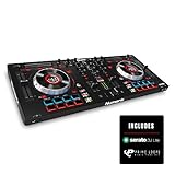 Numark Mixtrack Platinum DJ | 4-channel DJ Controller With  4-deck Layering and Hi-Res Display for Serato DJ