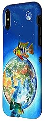 iPhone X/XS German Blue Rams Dwarf Cichlids