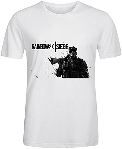 XPing Meet in Rainbow Six Siege Cotton Fashion T Shirt for Mens White