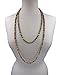 MGR MY GEMS ROCK! Endless Infinity Style 8MM Polished or Matte Finish Semi-precious Genuine Picture Jasper Beaded Long or Multi-Strand Necklace, 60