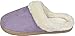 LUXEHOME Women's Cozy Fleece House Footwear/Slippers(1-08) (L/6.5-7.5 US, Light Purple)