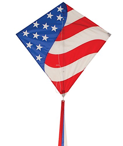 In the Breeze Stars & Stripes Diamond Kite