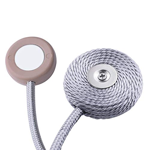 Elitlife Curtain Tiebacks Magnetic,The Most Convenient Drape Tie Backs,Decorative Rope Holdbacks/Holder for Window Sheer and Blackout Panels,Set of 2,Brown - Thumbnail 4