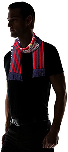 MLS New York Red Bulls Adult Checkerboard Jacquard Scarf, One Size, Red/Navy - Thumbnail 4