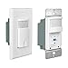 EverElectrix 2 Pack, 3-Way Motion Sensor Light Switch (Not Single Pole), Neutral Wire Required, Indoor in-Wall Occupancy Sensor with Wall Plate, Adjustable Timer, Title 24, UL Certified, White