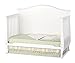 Child Craft Camden 4-in-1 Convertible Crib, Baby Crib Converts to Day Bed, Toddler Bed and Full Size Bed, 3 Adjustable Mattress Positions, Non-Toxic, Baby Safe Finish (Matte White)